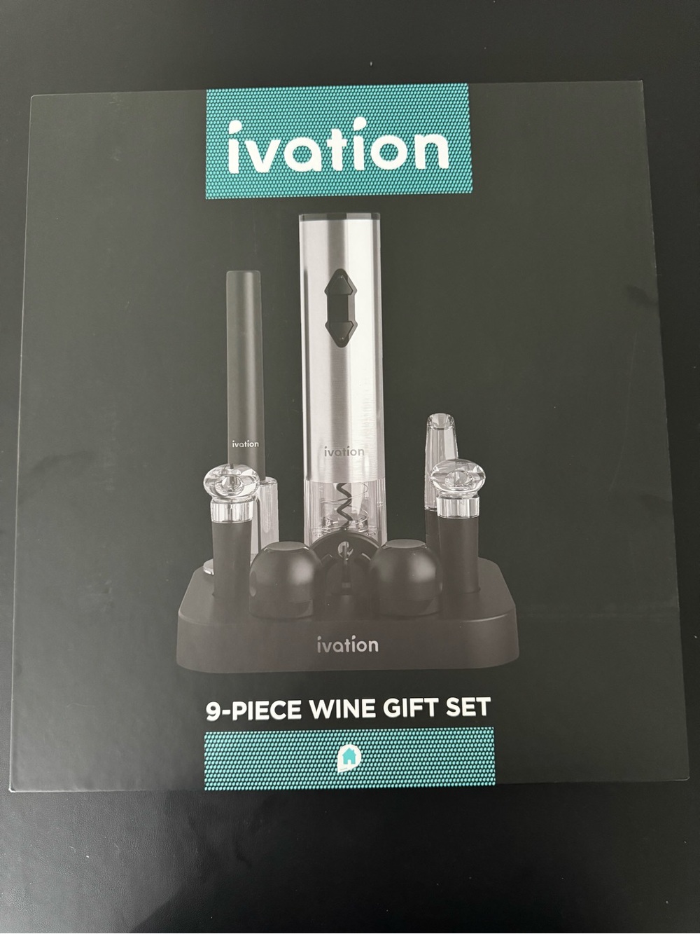 Ivation 9-Piece Wine Gift Set (Model: IVAWGSALL1)